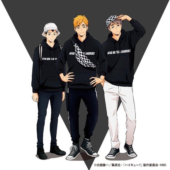 Haikyuu !! TO THE TOP x Wego Inarizaki hoodie - Picture 4 of 4